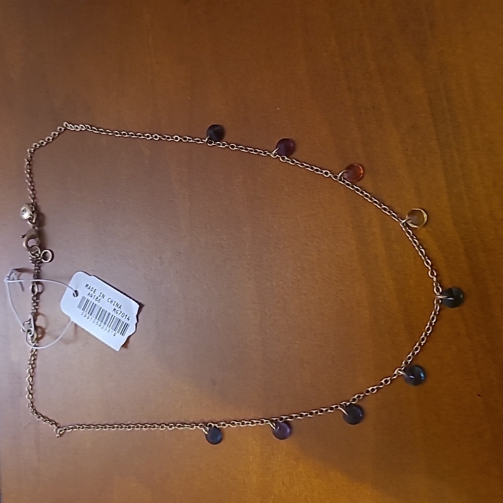 J CREW multi color necklace